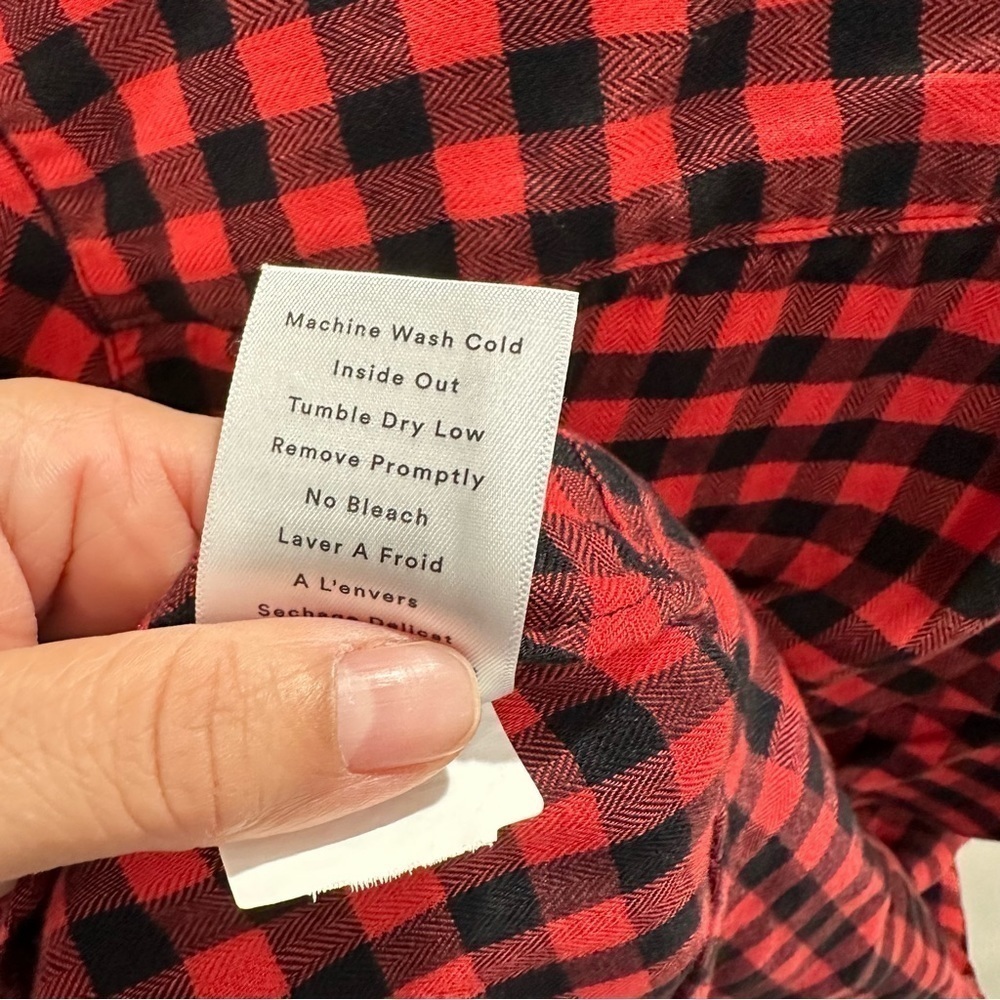 Grayson Relaxed Fit The Hero Buffalo Plaid Button Down Shirt Small - Picture 5 of 7
